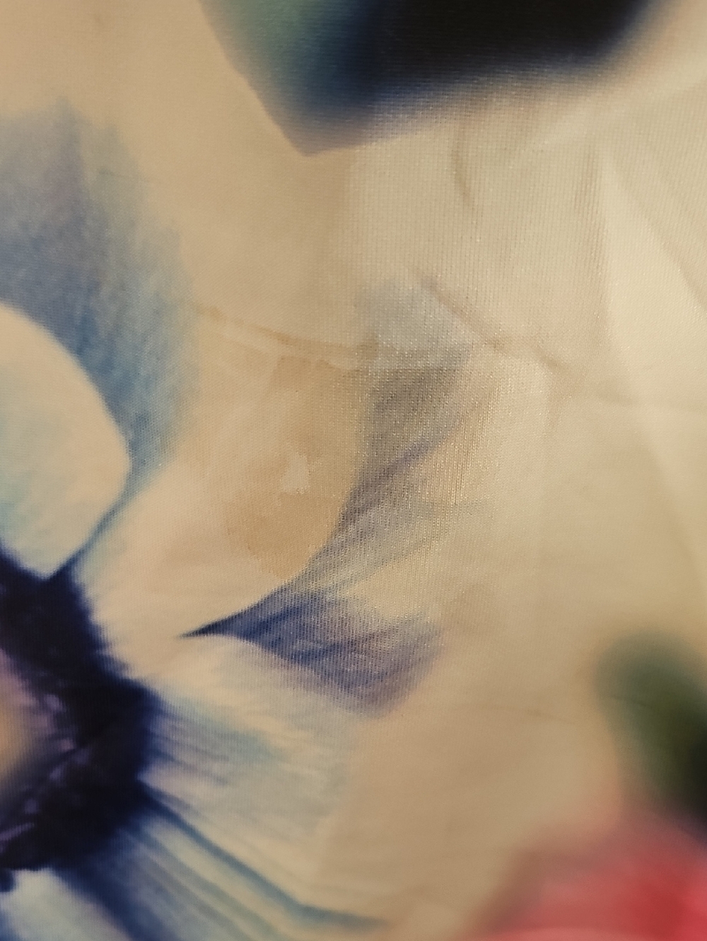 Calvin Klein White Floral Watercolor Sheath Dress - Picture 3 of 5